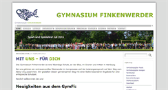 Desktop Screenshot of gymfi.de